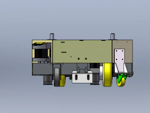 AGV transport vehicle 3D Model