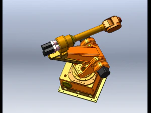 6-axis Robot 3D Model