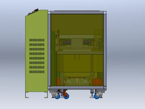 Double-layer High-Speed Chain Assembly Line 3D Model