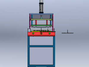 Plastic water mouth cutting machine 3Dモデル