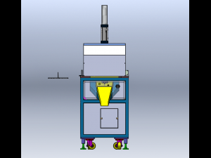 Plastic water mouth cutting machine 3Dモデル