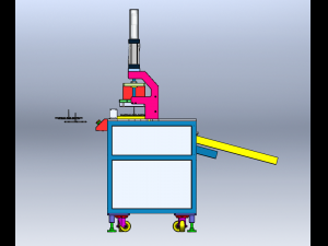 Plastic water mouth cutting machine 3Dモデル