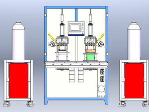 Argon Arc Welding Automatic Welding Machine 3D-Modell