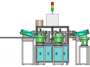 Medical Parts Automatic Assembly Machine 3D Model