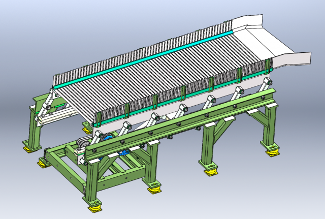 Vibrating Conveyor 3D Model