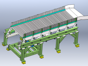 Vibrating Conveyor 3D Model