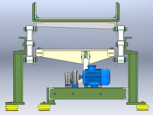 Vibrating Conveyor 3D Model