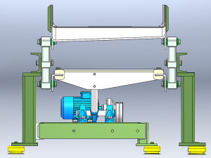 Vibrating Conveyor 3D Model
