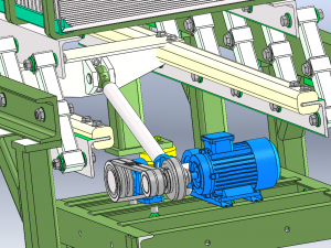 Vibrating Conveyor 3D Model
