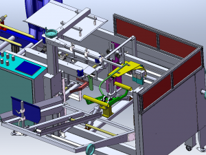Carton Stacking Machine 3D Model