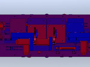 Cam-Driven Sealing Machine 3D Model