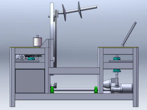 Profile Packaging Machine 3D Model