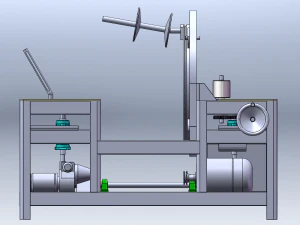 Profile Packaging Machine 3D Model