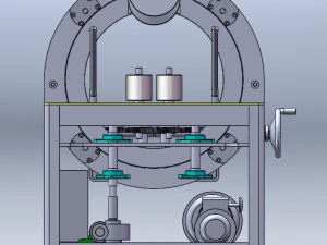 Profile Packaging Machine 3D Model