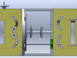 Profile Packaging Machine 3D Model