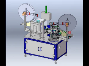 Hardware Automatic Assembly Machine 3D Model