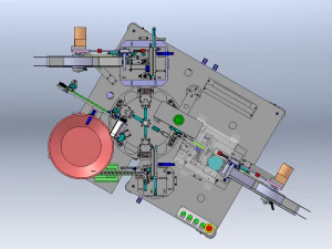 Hardware Automatic Assembly Machine 3D Model