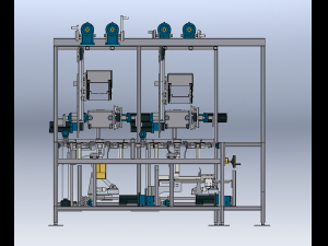 FOLDING and PACKING MACHINE 3D Модель