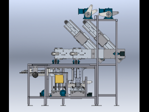 FOLDING and PACKING MACHINE 3D Модель