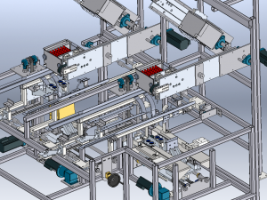 FOLDING and PACKING MACHINE 3D Модель