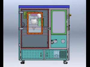 Vacuum Coating Machine 3D Model
