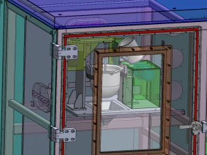 Vacuum Coating Machine 3D Model