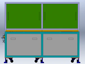Cam-Driven Assembly Machine 3D Model