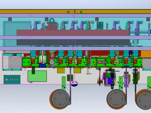 Cam-Driven Assembly Machine 3D Model