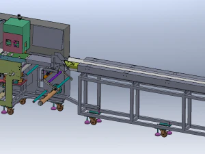 Pillow Packaging Machine 3D Model
