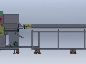Pillow Packaging Machine 3D Model