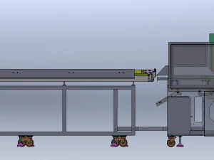 Pillow Packaging Machine 3D Model