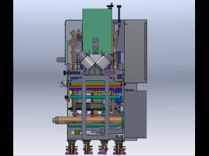 Pillow Packaging Machine 3D Model