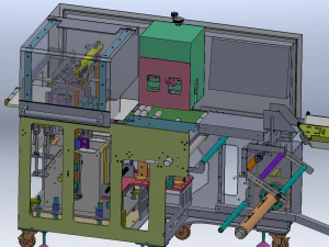 Pillow Packaging Machine 3D Model