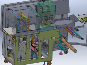Pillow Packaging Machine 3D Model