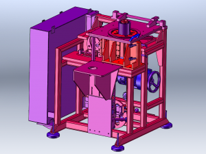 Online Packaging Labeling Machine 3D मॉडल