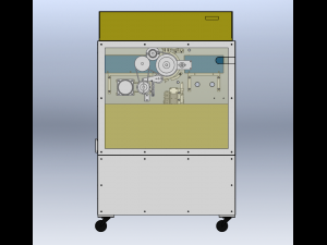Ordered Packaging Machine 3D मॉडल
