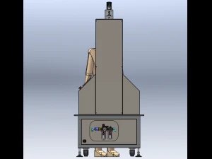 Paper Box Packaging Machine 3D Model