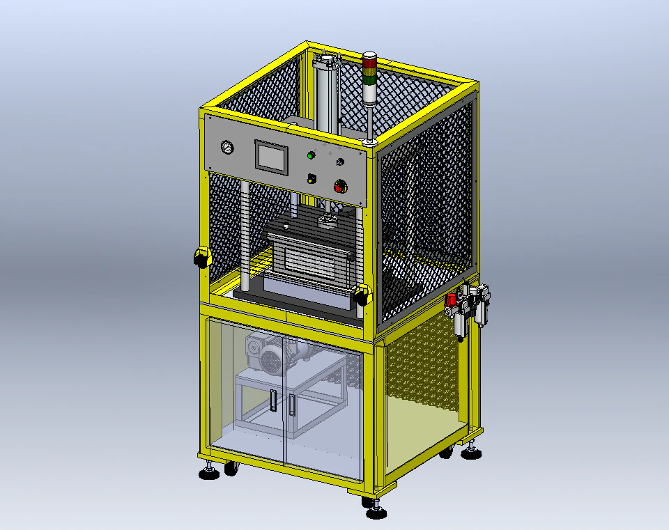 Vacuum Dryer 3D Model .c4d .max .obj .3ds .fbx .stl .blend 