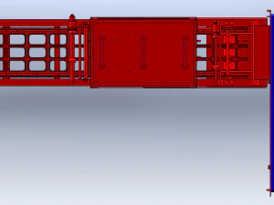 Linear Food Sealing Machine 3D Model