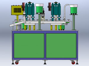 Automatic Assembly Machine for Hardware Stamping and Riveting Modèle 3D
