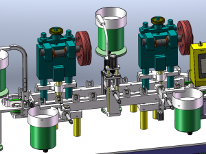 Automatic Assembly Machine for Hardware Stamping and Riveting Modèle 3D