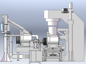 PMS Tractor Conveyor Line 3D-Modell