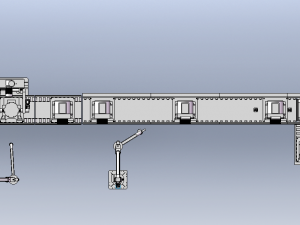 PMS Tractor Conveyor Line 3D-Modell