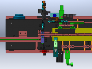 Cam-Driven Pneumatic Dust Removal Machine 3D Model