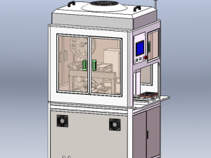 Labeling Machine Dual Slide-Table Type 3D मॉडल