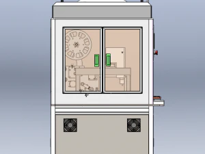 Labeling Machine Dual Slide-Table Type 3D Model