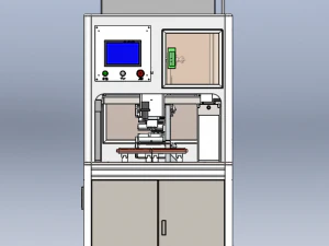 Labeling Machine Dual Slide-Table Type 3D Model