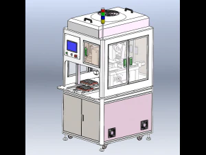 Labeling Machine Dual Slide-Table Type 3D Model