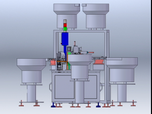 Shampoo Bottle Cap Assembly Machine Model 3D