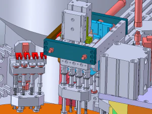 Shampoo Bottle Cap Assembly Machine 3D Model